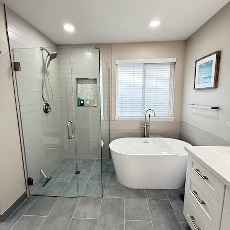 How to Choose the Right Tile for Bathroom Remodels in Bellevue & Kirkland