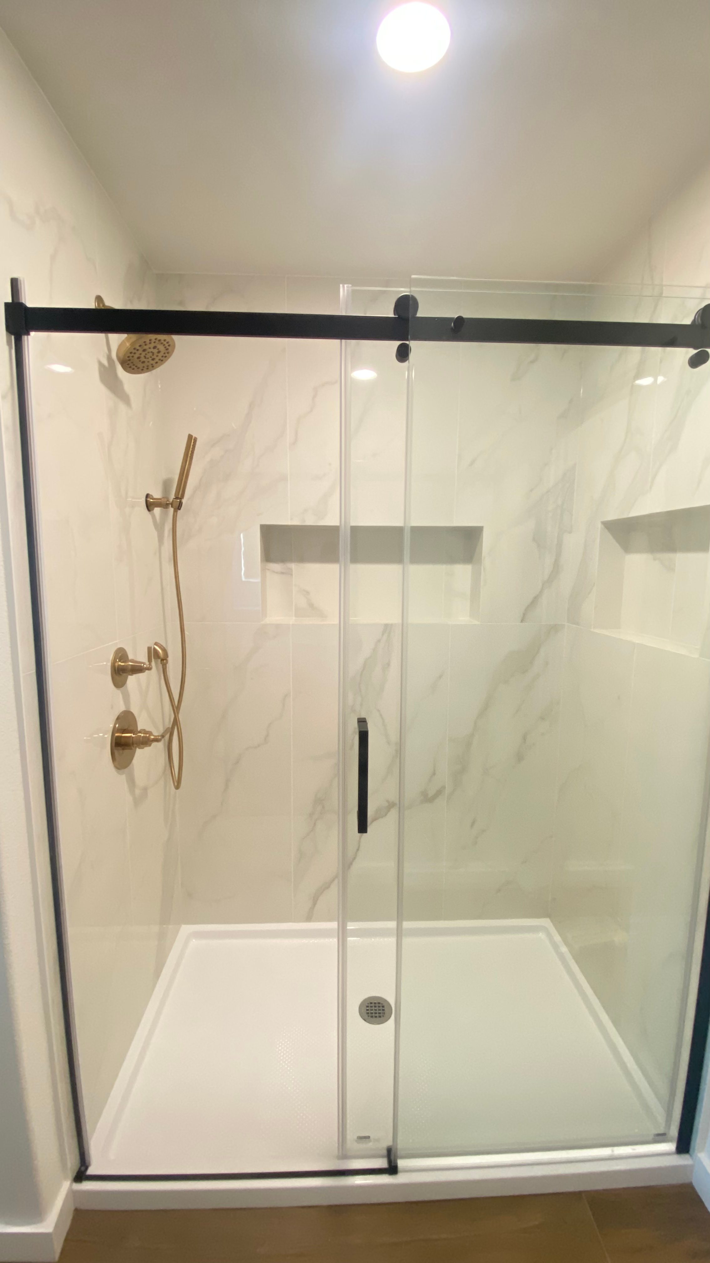 Edmonds Luxe Bathroom Transformation by KG Construction!