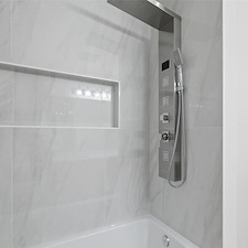 Woodinville-Luxury-Bathroom-Remodel-KG-Construction-Delivers-Stunning-Calacatta-Bianco-Design 3